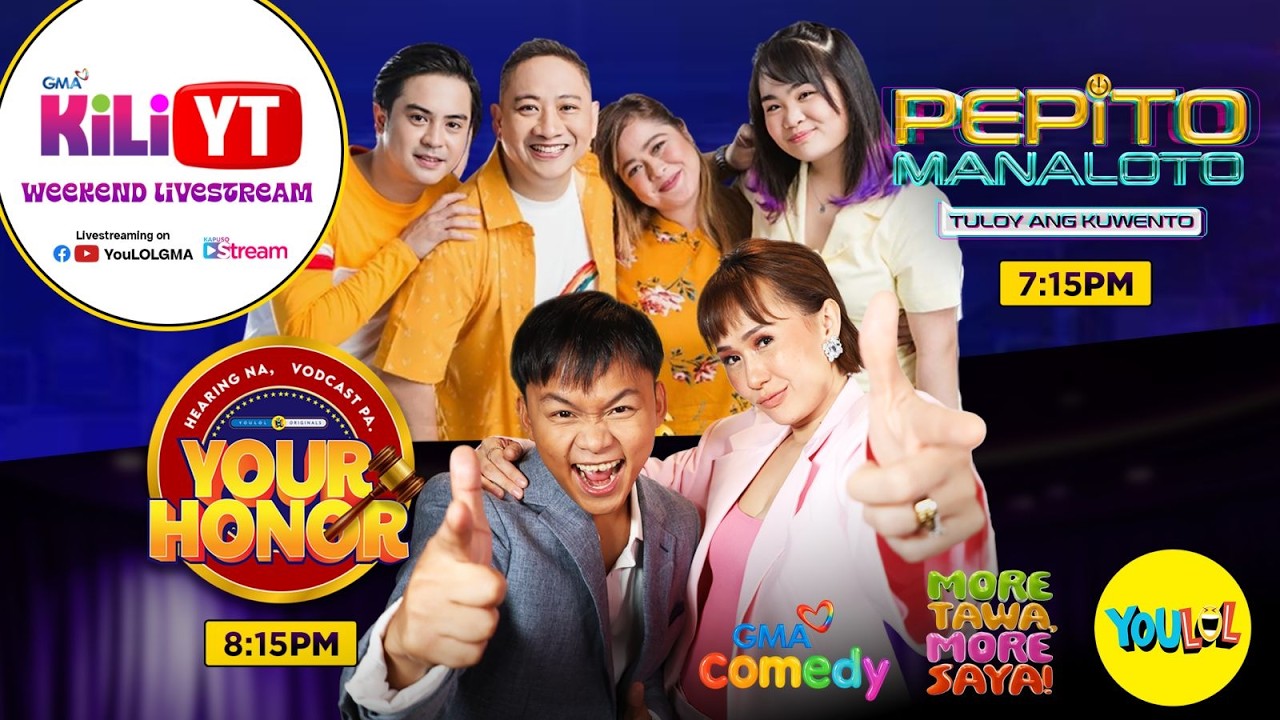 KiliYT: March 28, 2026 (LIVE) | Pepito Manaloto, Your Honor | Kapuso Stream