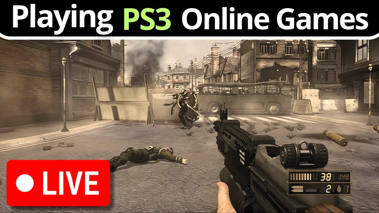 Playing PS3 Online Games With Viewers LIVE!!