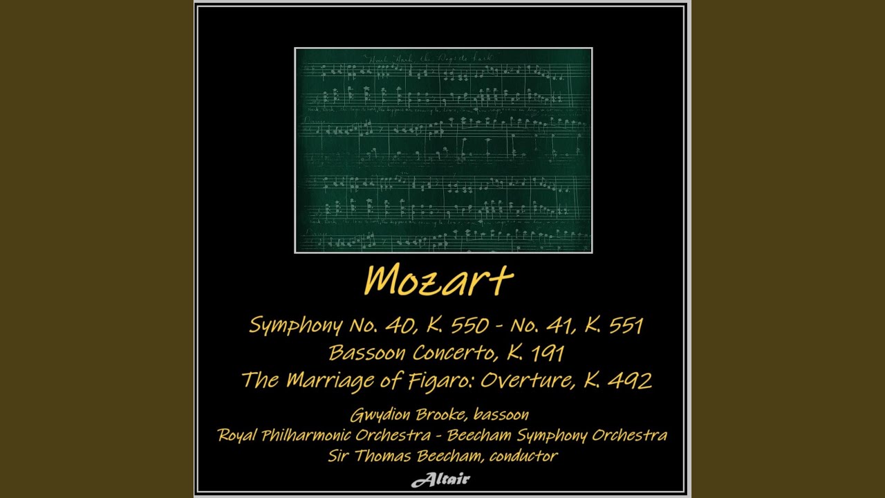 Symphony NO. 40 in G Minor, K. 550: II. Andante
