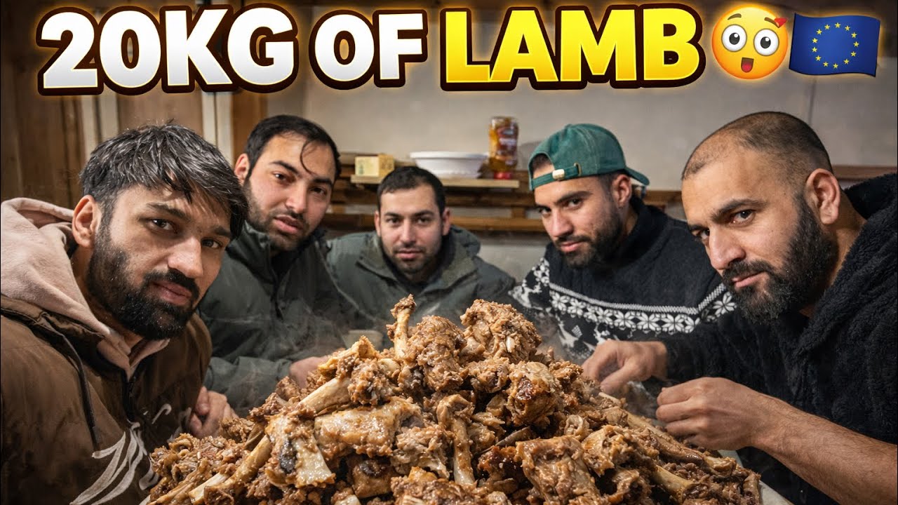 We Ate 20KG of Lamb in One Day 😳