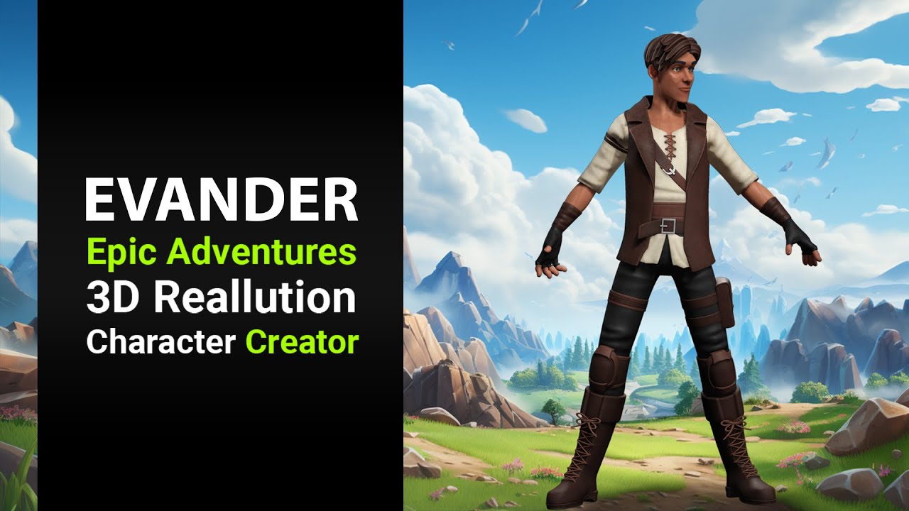 Introducing Awesome Evander &ndash; Premium 3D Character Pack for Character Creator 4 & Unreal Engine 5