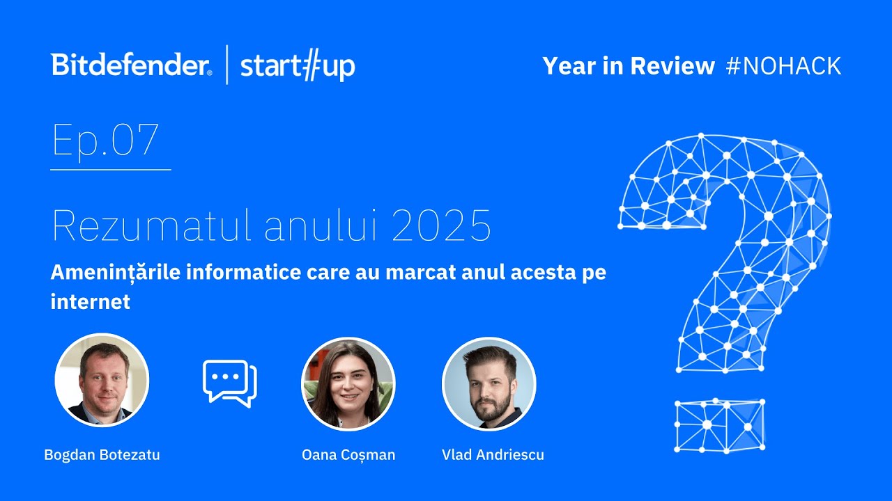 7 lecții din cybersecurity în 2025: AI, scam-uri și atacuri tot mai sofisticate | #NOHACK