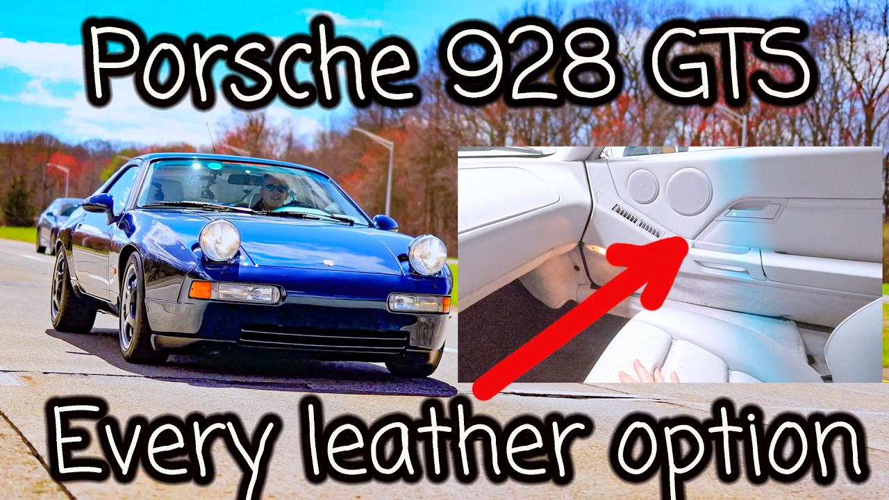 Porsche 928 GTS with EVERY LEATHER OPTION