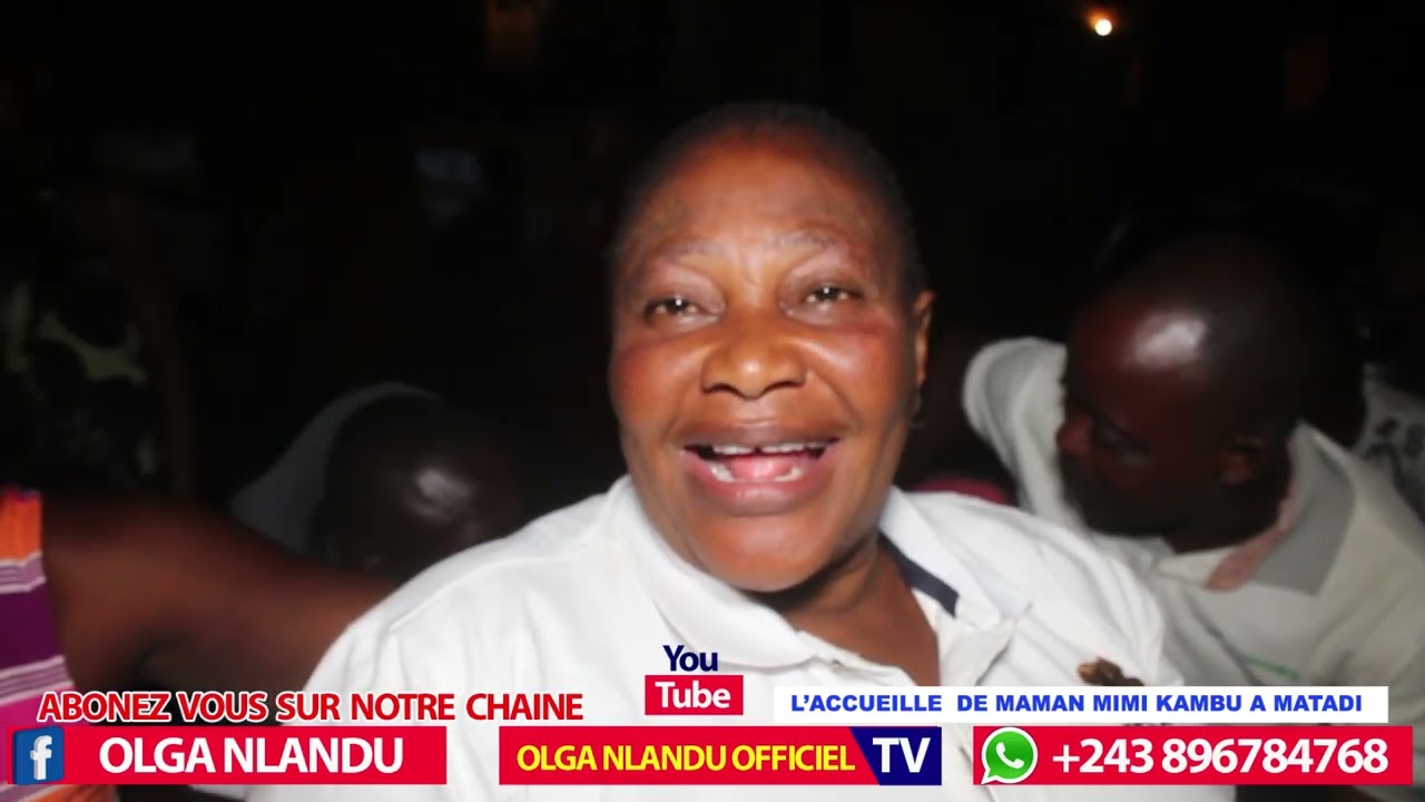 MATADI : L'ASSOCIATION DES JEUNES CIVILISÉ DE DALHIAS ( UJECDA ) ACCUEILLE MAMAN MIMI KAMBU.