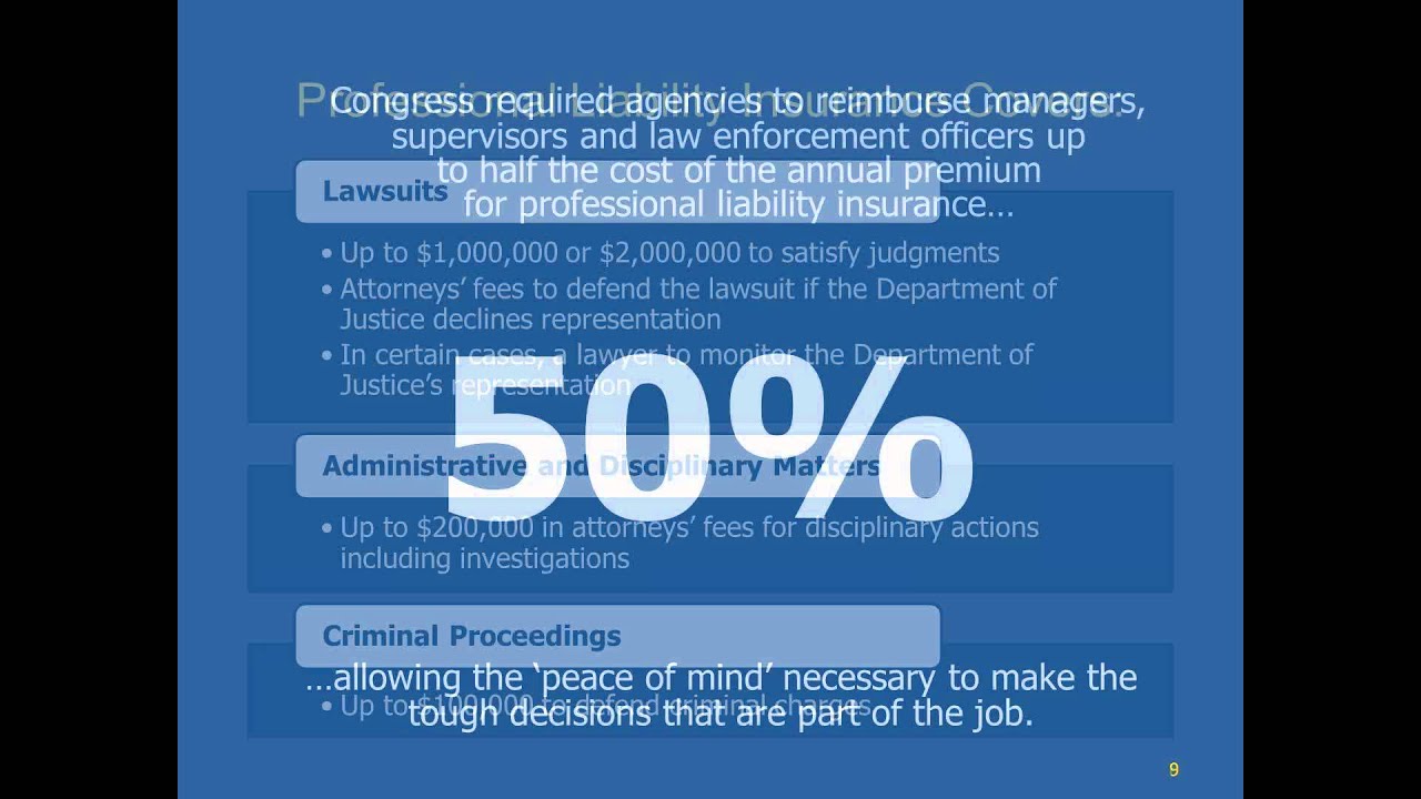 Professional Liability Insurance for Federal Law Enforcement Officers.wmv