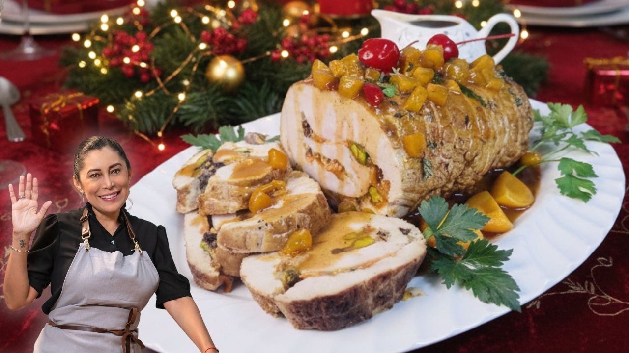 Hecha en Sartén. Jugosa y Perfecta. PECHUGA DE PAVO RELLENA Y GLASEADO DE DURANZO. P/Diabetes, KETO
