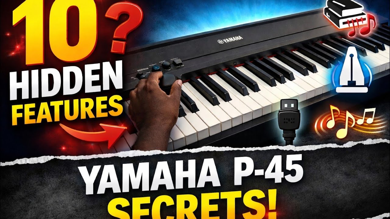 10 скрытых функций Yamaha P45, о которых большинство владельцев не знают.