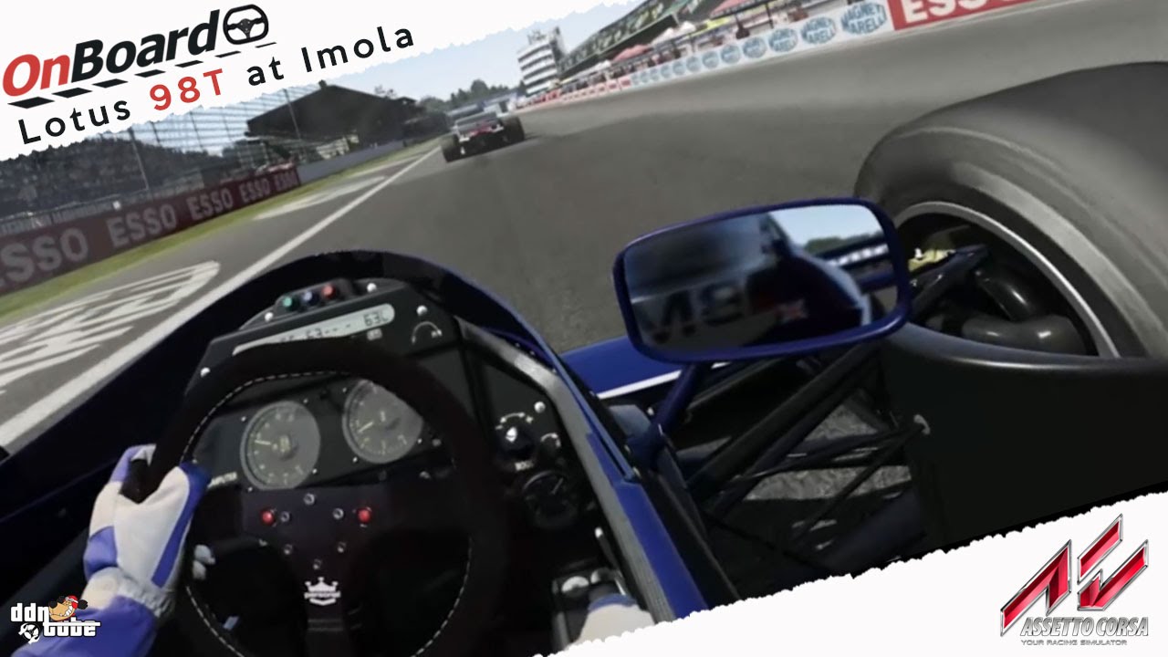 Assetto Corsa Mixed Reality Lotus 98T at Imola