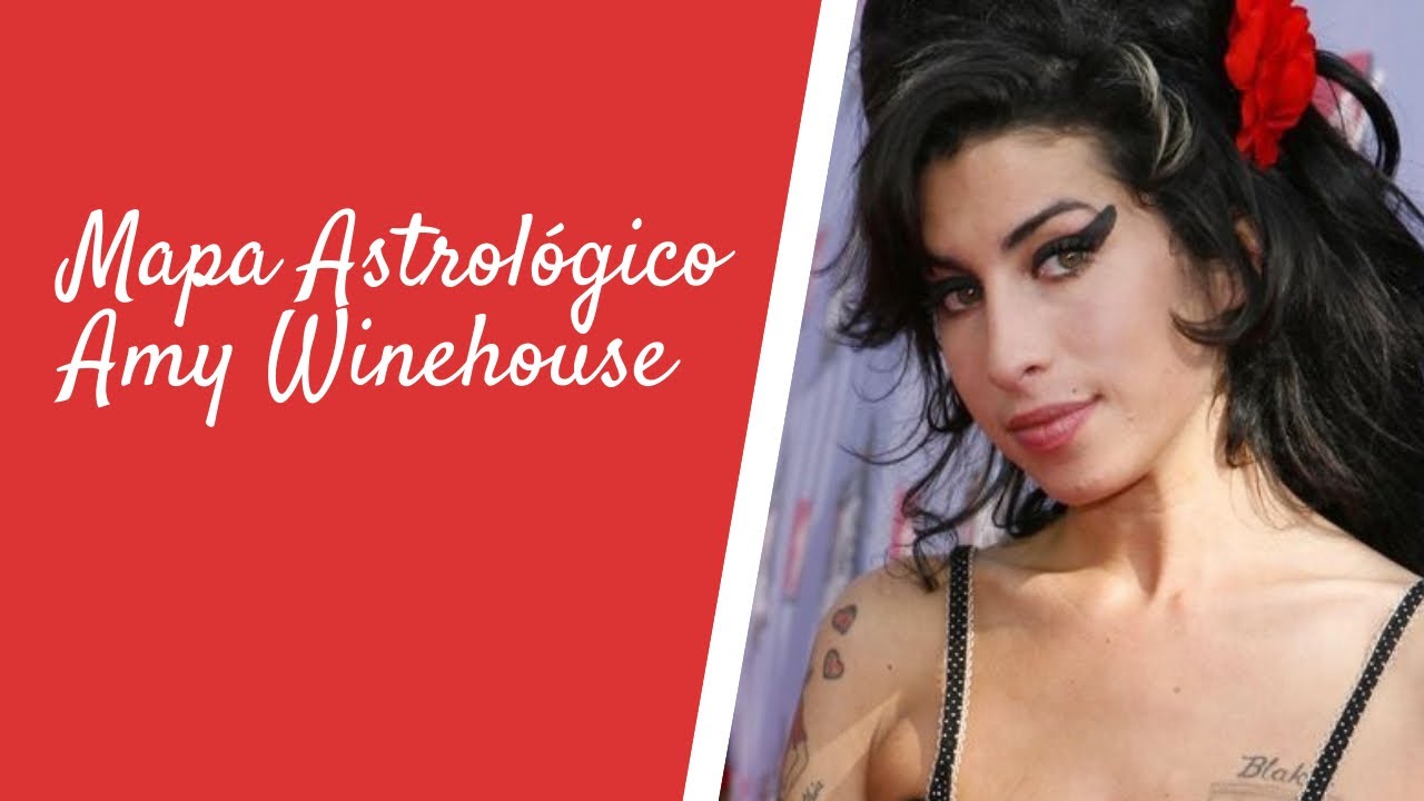 Mapa Astrológico bem Netuniano da Amy Winehouse