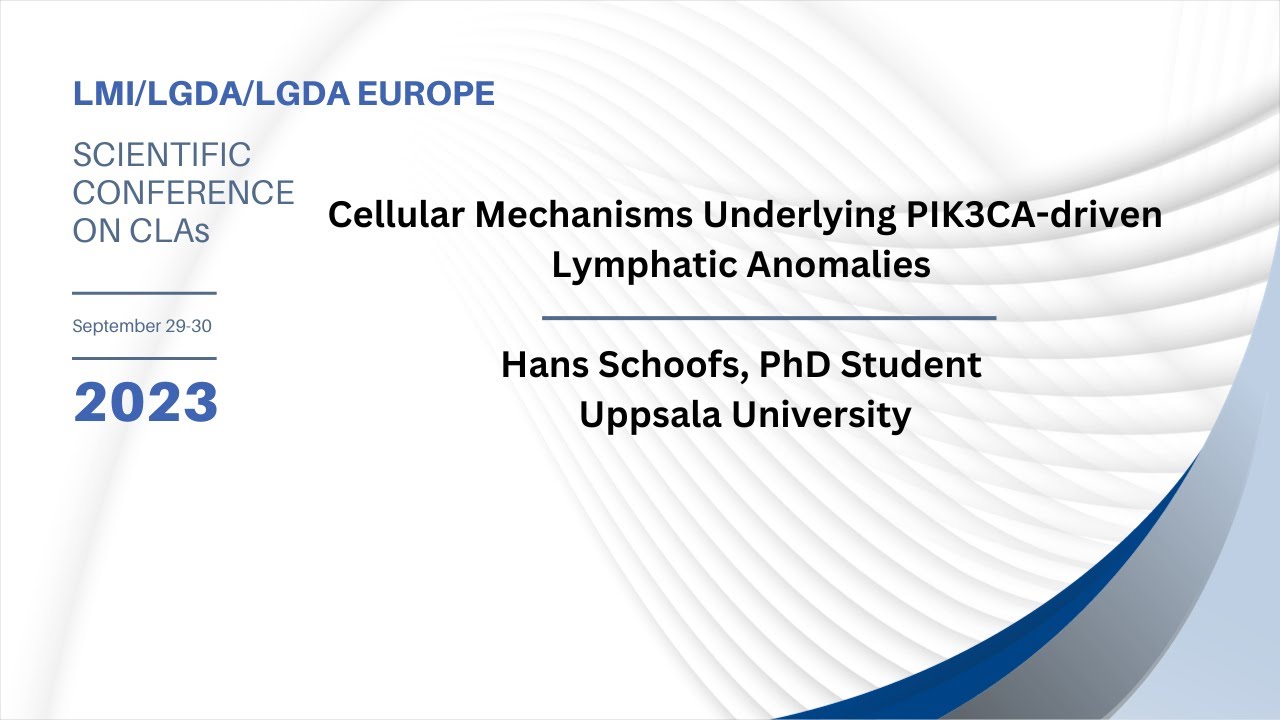 Cellular Mechanisms Underlying PIK3CA-driven Lymphatic Anomalies
