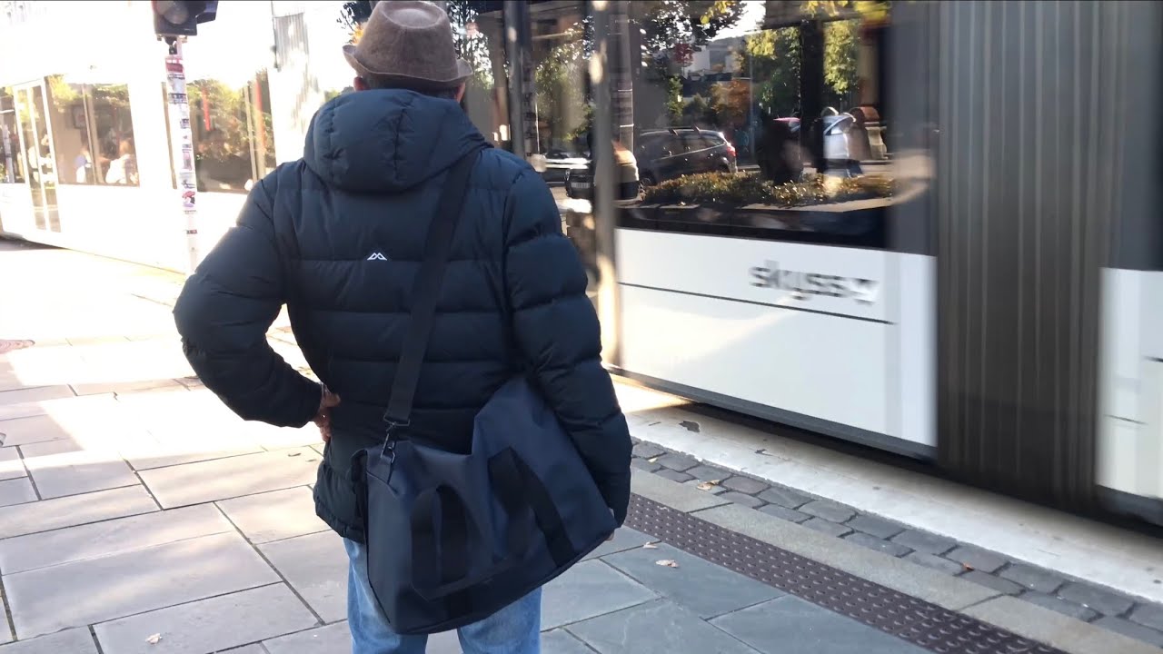 Review RAINS bag bought in MY BAG shop, Bergen, Norway 2,139 Baht
