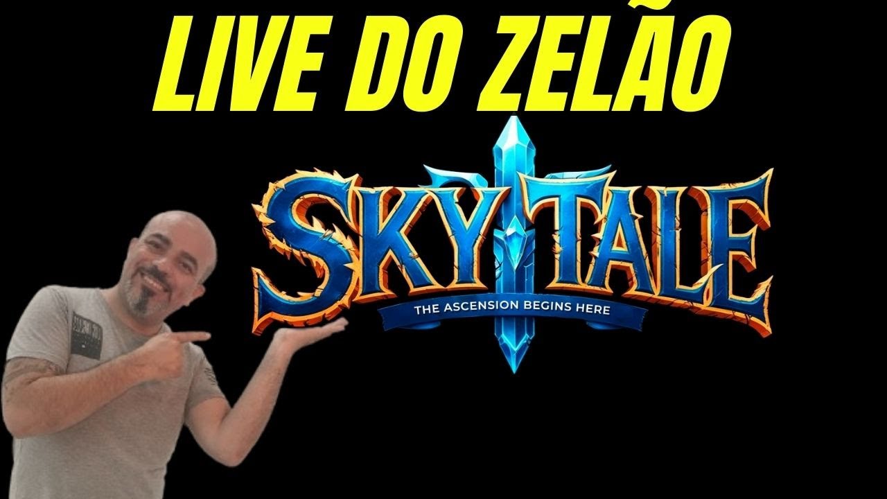 🔴 SKYTALE LIVE DO ZELÃO — INICIANTE SOFRENDO AO VIVO! 😂