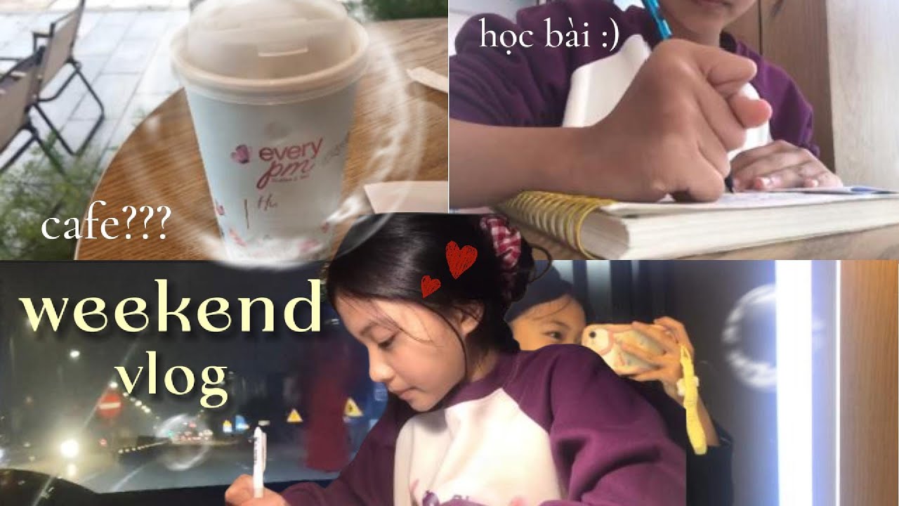 Weekend vlog ( 2 ngày cuối tuần cụa mình sẽ diễn ra ntn ) | ăn🥯, ngủ nghỉ💤,đi chơi💻, học bài📔,...
