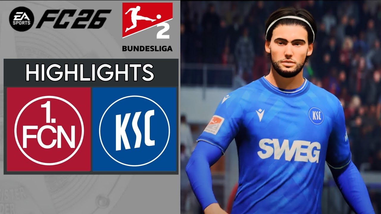 FC 26 Nürnberg-Karlsruher |Bundesliga 2
