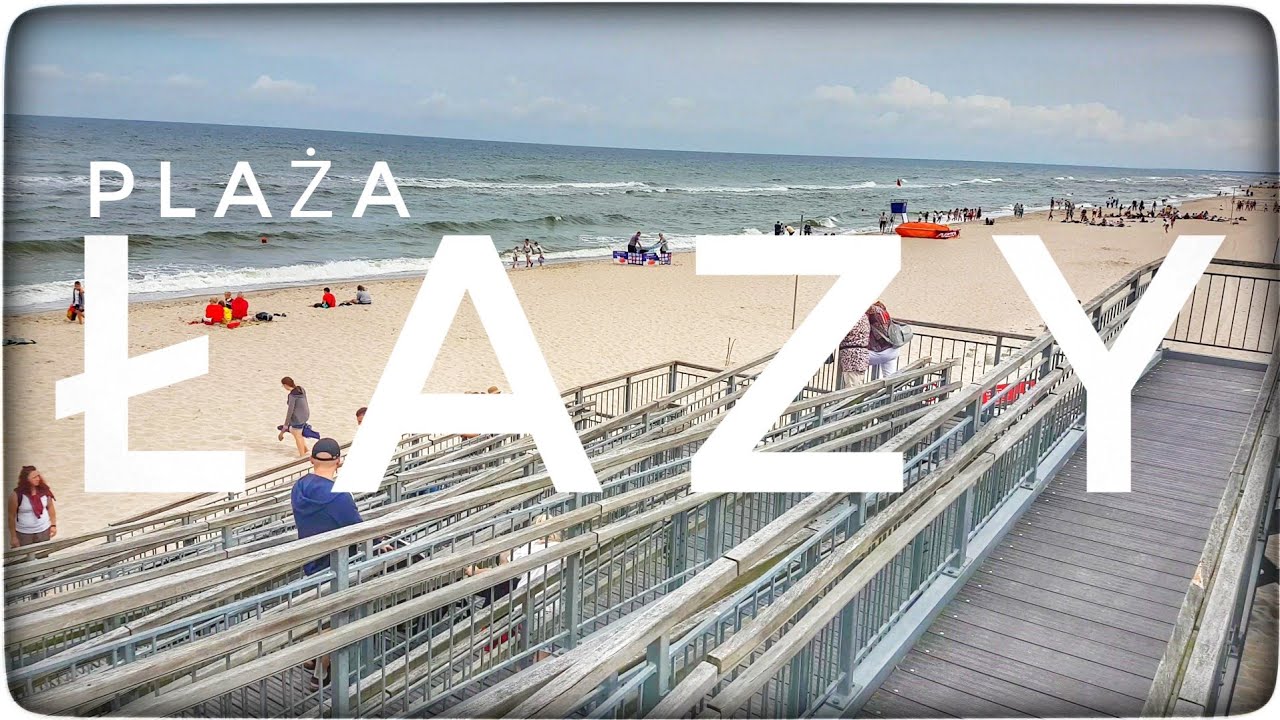Plaża w Łazach, Łazy, Polska