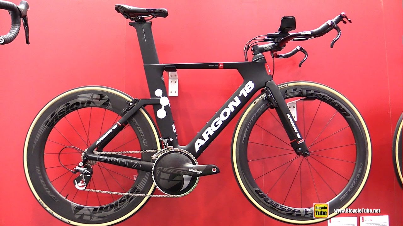 2017 Argon 18 E117 Tri Triathlon Bike - Walkaround - 2016 Eurobike