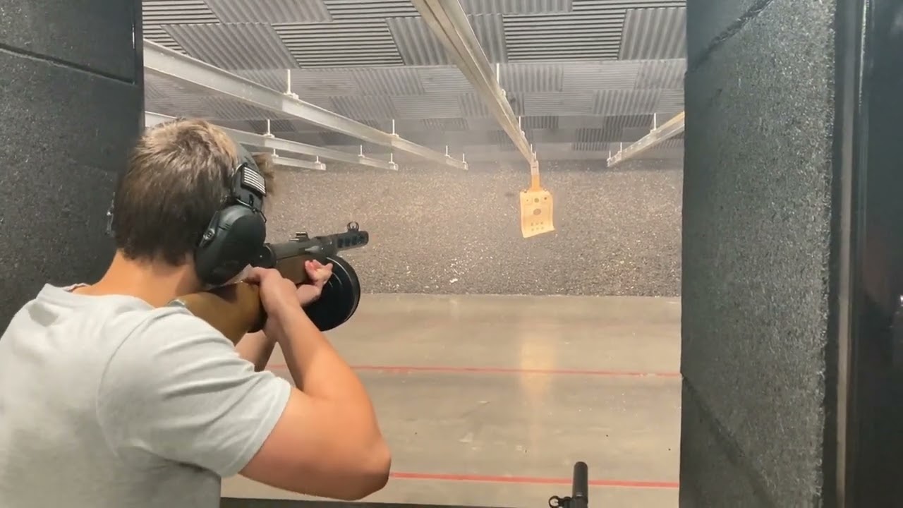 Stemple 76 PPSH41 9mm Full Auto, 60 Rounds at 1000+ RPM