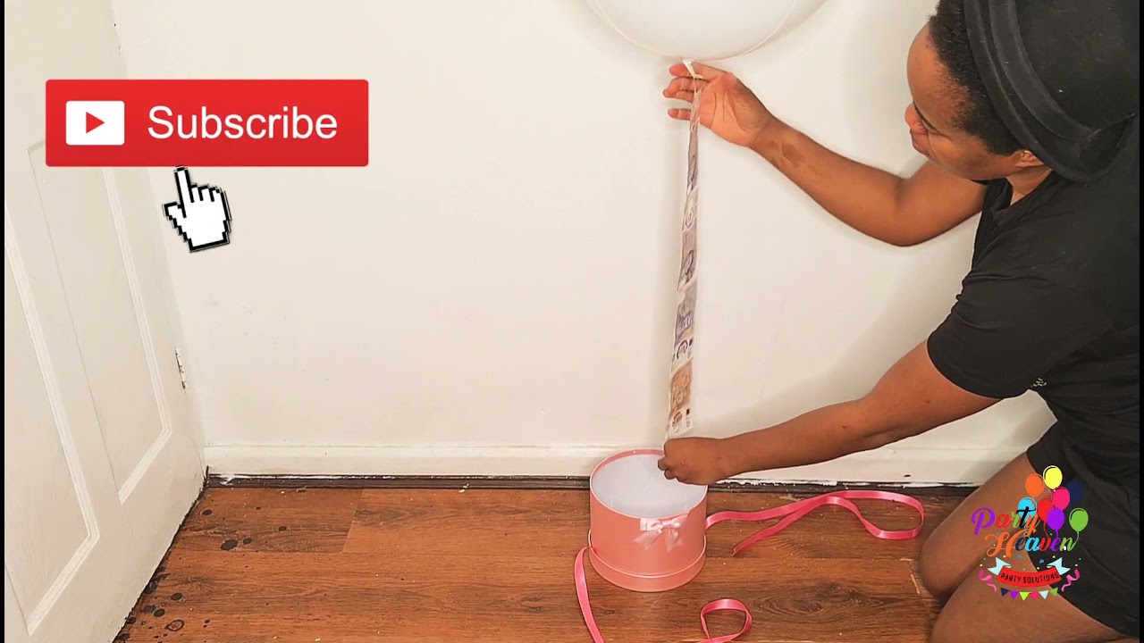 How To Make a Money Balloon Gift