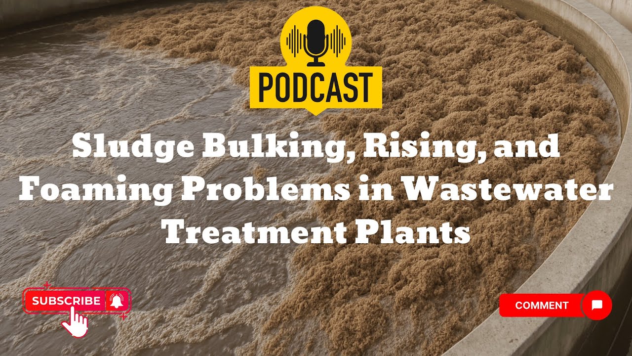 Sludge Bulking, Rising and Foaming Problems in Wastewater Treatment Plants - EP4