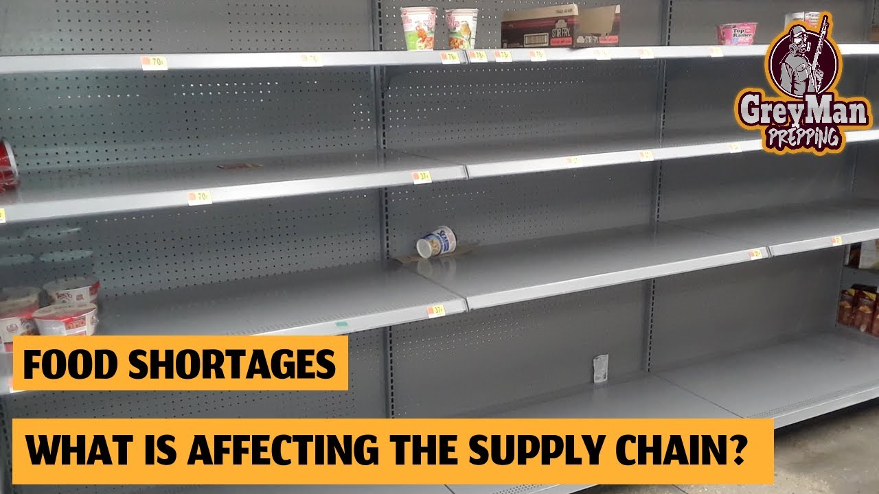 FOOD SHORTAGES 2021 | WHAT IS AFFECTING THE SUPPLY CHAIN