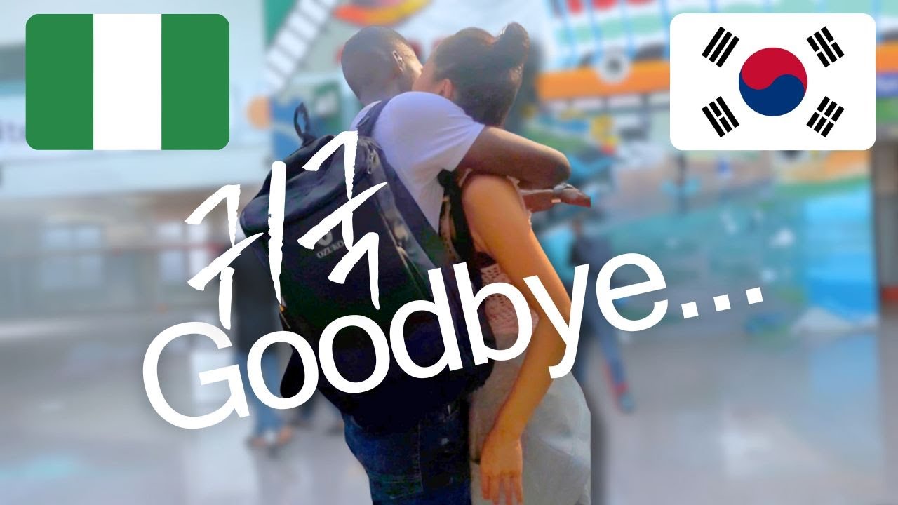 Saying Goodbye 🇳🇬🇰🇷 | Lagos New Airport, Arriving in Korea Vlog