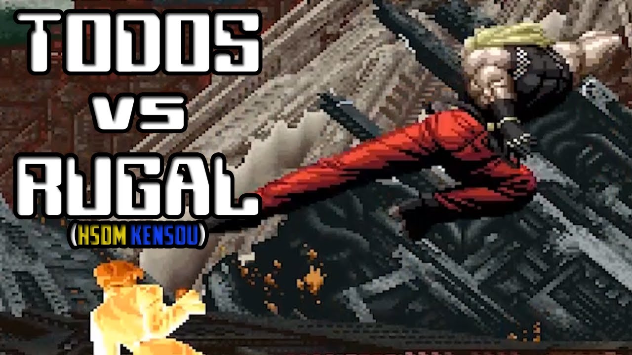 Todos los Personajes Dorados vs Rugal - KOF 2002