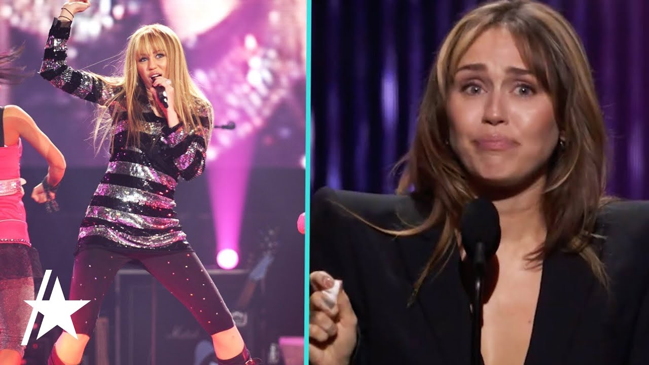 Miley Cyrus TEARS UP In D23 Speech Reflecting On ‘Hannah Montana’