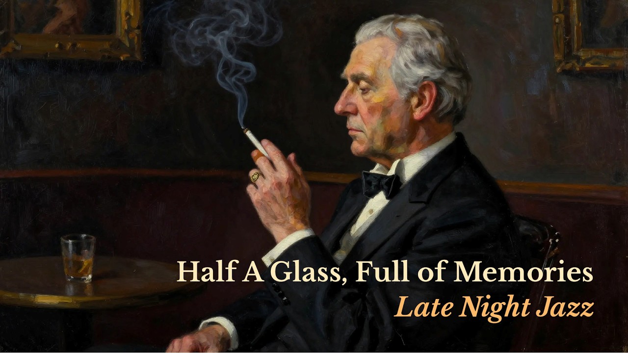 Half A Glass, Full of Memories | Late Night Jazz Radio