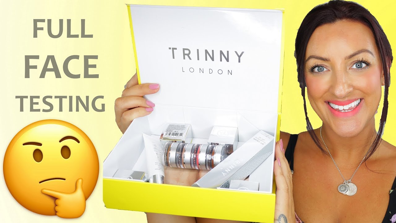 Full Face of Trinny London Makeup!