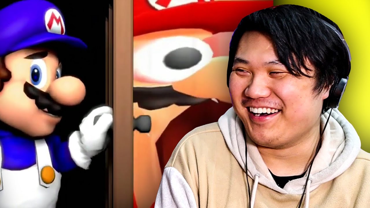 Реакция на мемы про дверь SMG4 3