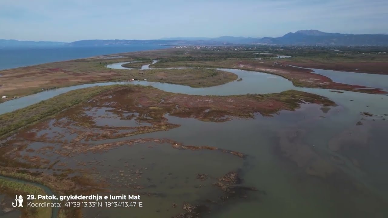 29  Patok, grykëderdhja e lumit Mat