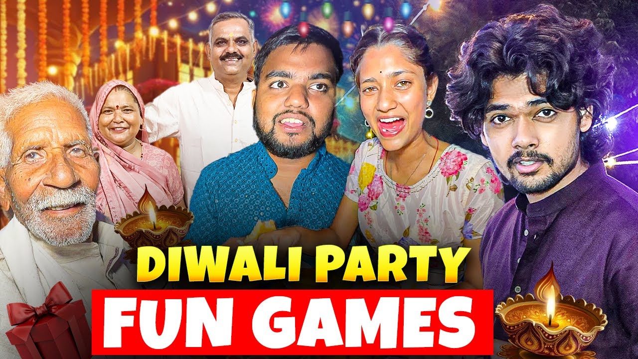 Diwali family party 😍✨ | The Roamer Amit