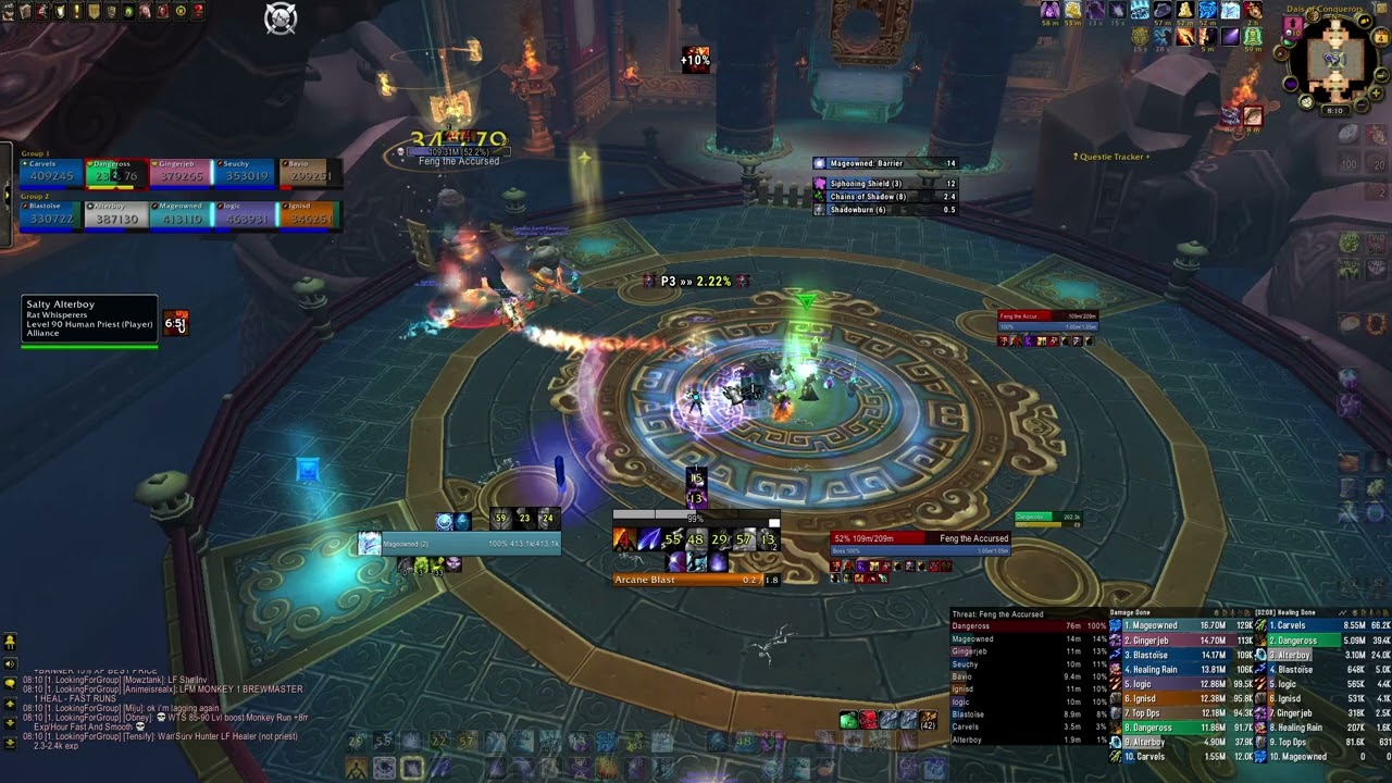 Feng the Accursed 10M Heroic (Arcane Mage POV)
