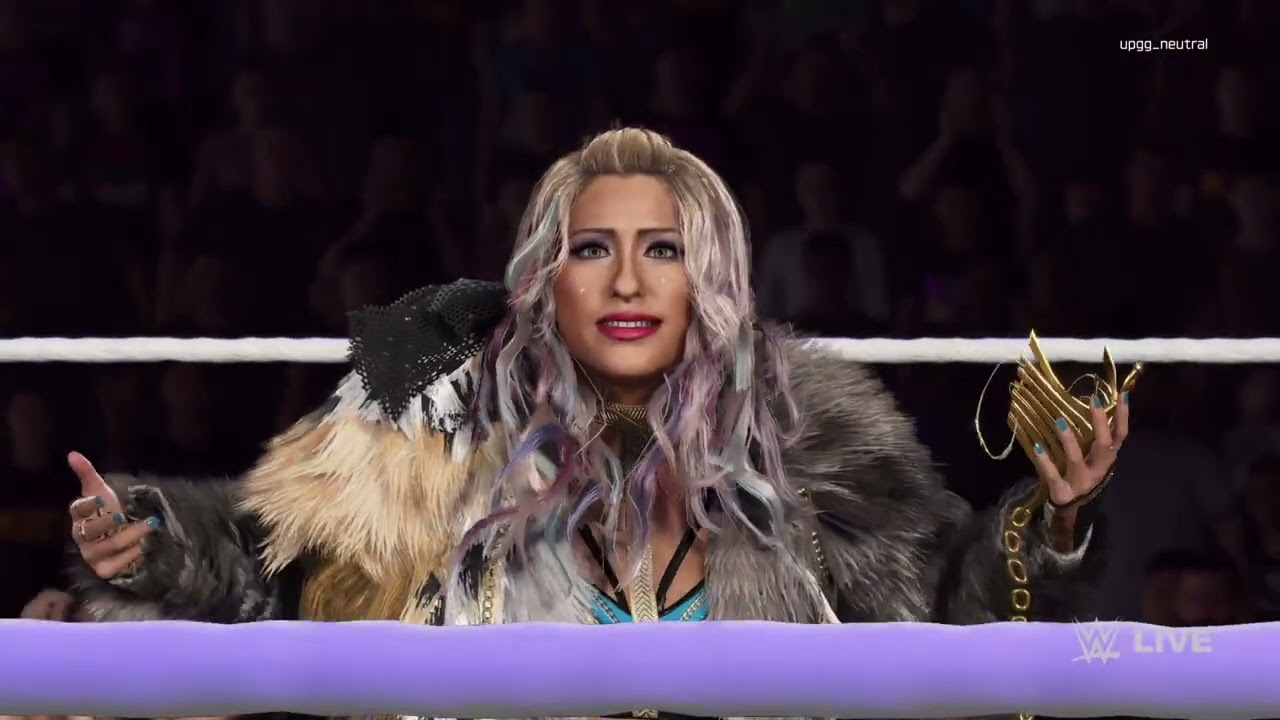 WWE 2K25 - Giulia vs. Stephanie Vaquer vs. Jordynne Grace (WWE NXT Women's Championship)