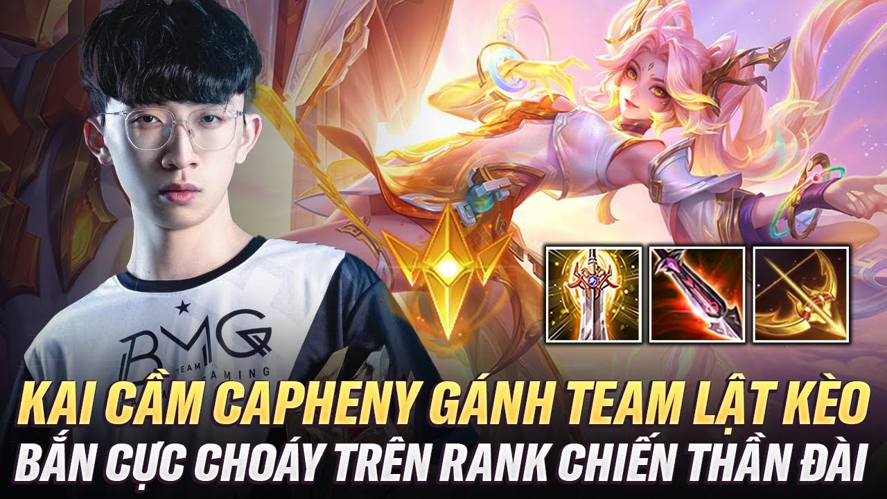 Kai Cầm Capheny Đối Đầu Hayate Bắn Cực Cho&aacute;y G&aacute;nh Team Lật K&egrave;o Tr&ecirc;n Rank Chiến Thần Đ&agrave;i