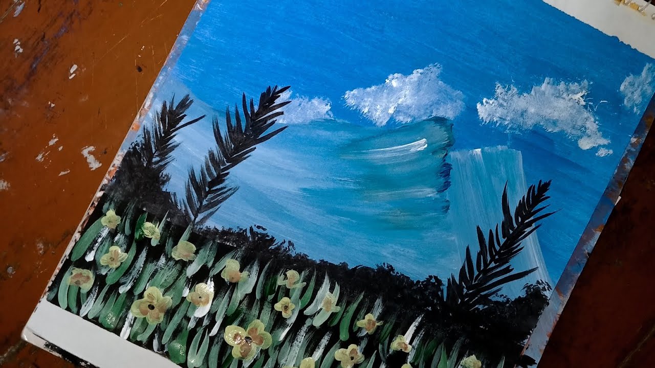 Easy painting for beginners #art #artwork #explore #artist #myart #myartwork #painting #fyp