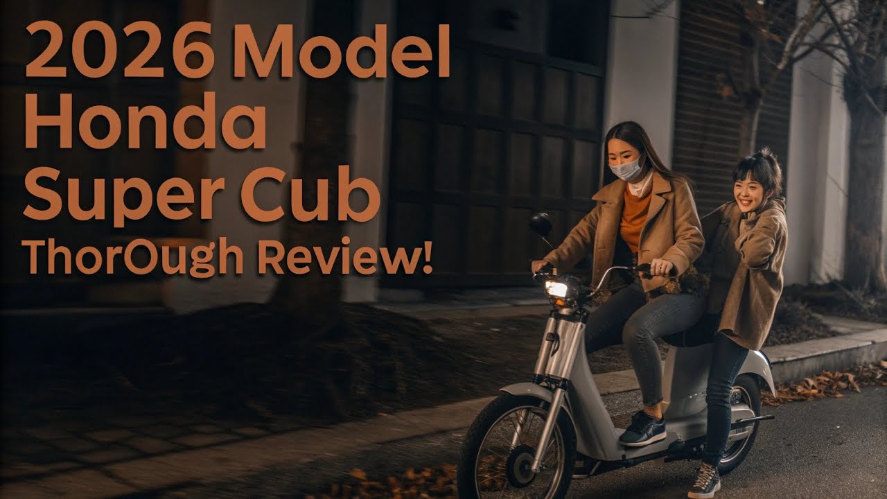 「2026年モデル ホンダ・スーパーカブ徹底レビュー！デザイン、性能、安全性、価格を解説」