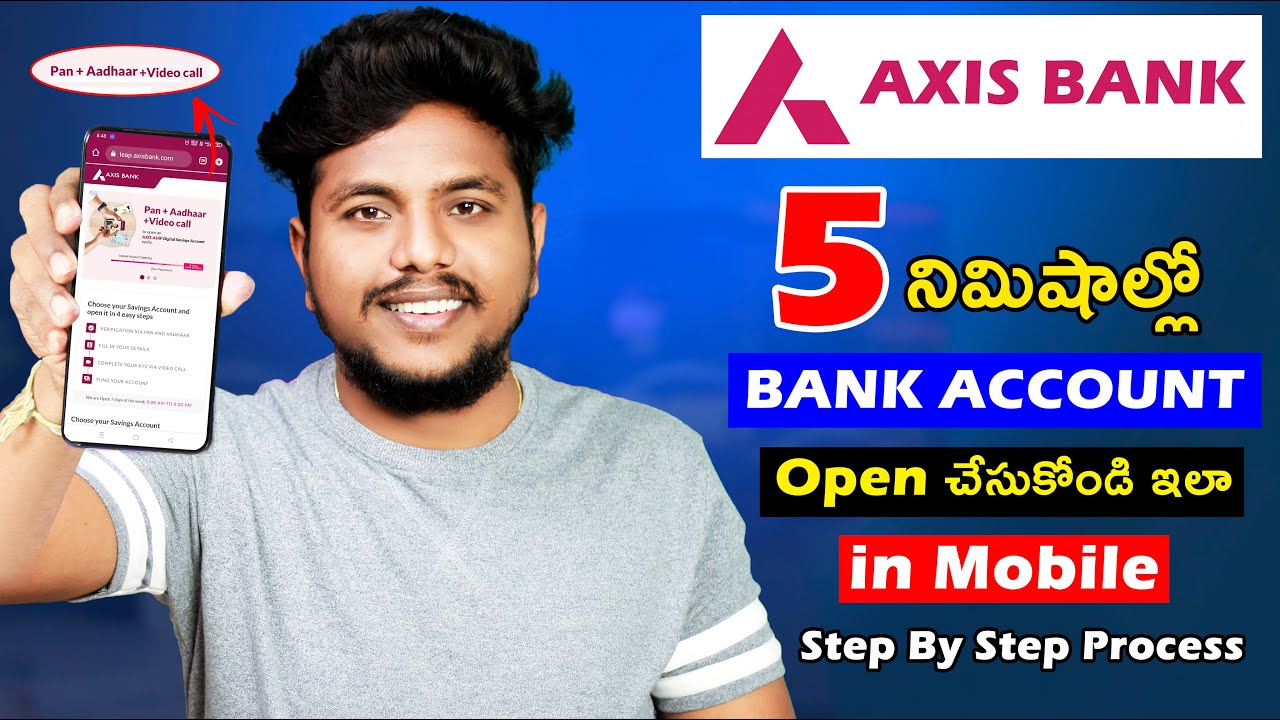 Axis Bank Savings Account Opening Online Telugu | Axis Asap Account Opening | Best Savings Account