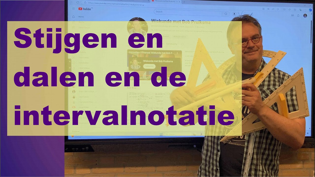 havo A 5.1 A - vwo C 14.1 A - Intervallen en stijgen en dalen