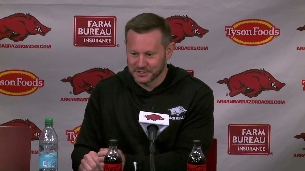 Ryan Silverfield press conference: Arkansas football coach talks spring practice