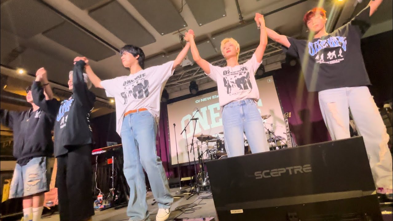 Onewe - Harin drum solo + Crazy Good + Pleasant + Eraser (April 15, 2025 in Boston)