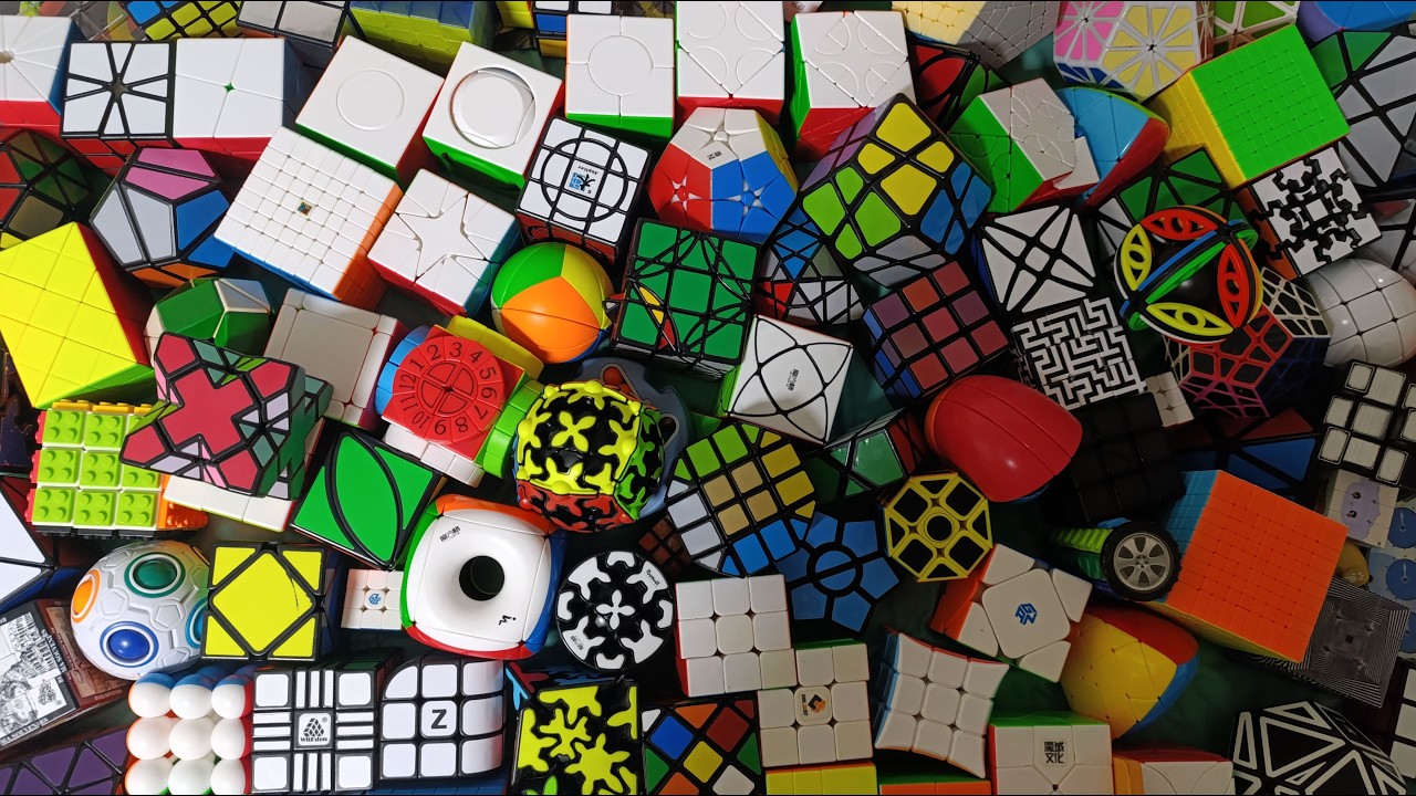 Mi colección de cubos de Rubik completa (Mayo 2025)