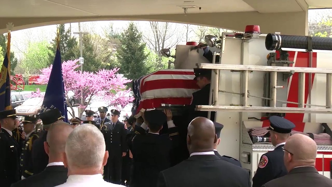 Funeral Procession for Firefighter Rick Gentilcore