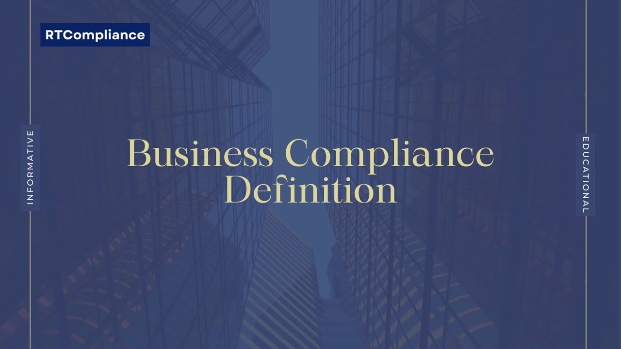 Business Compliance Definition