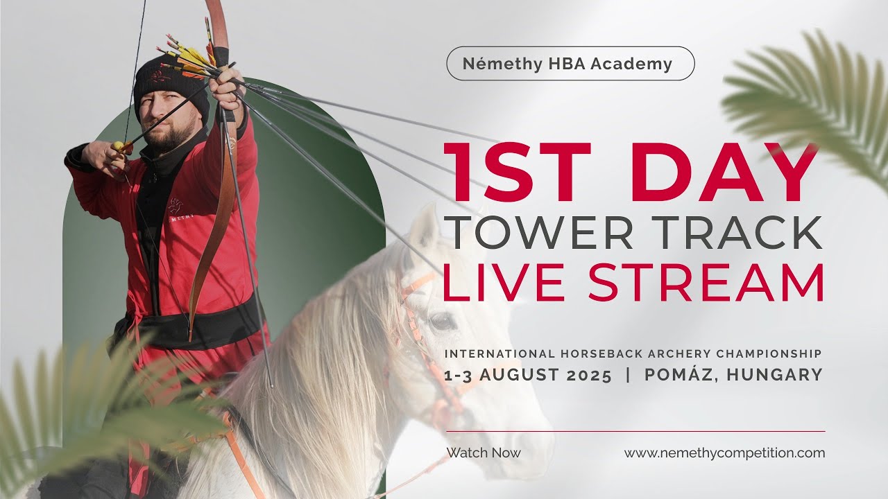 International Horseback Archery Championship - First Day (Tower 90)