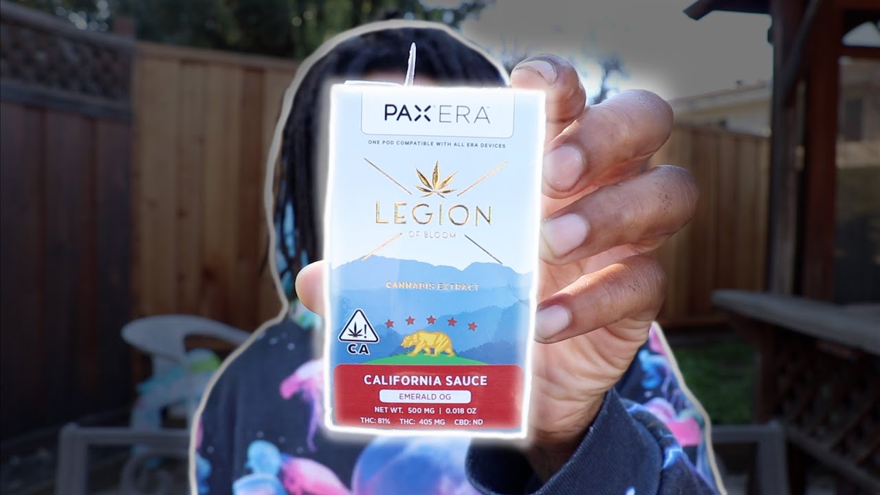 TRYING PAX ERA LEGION OF BLOOM CALIFORNIA SAUCE!