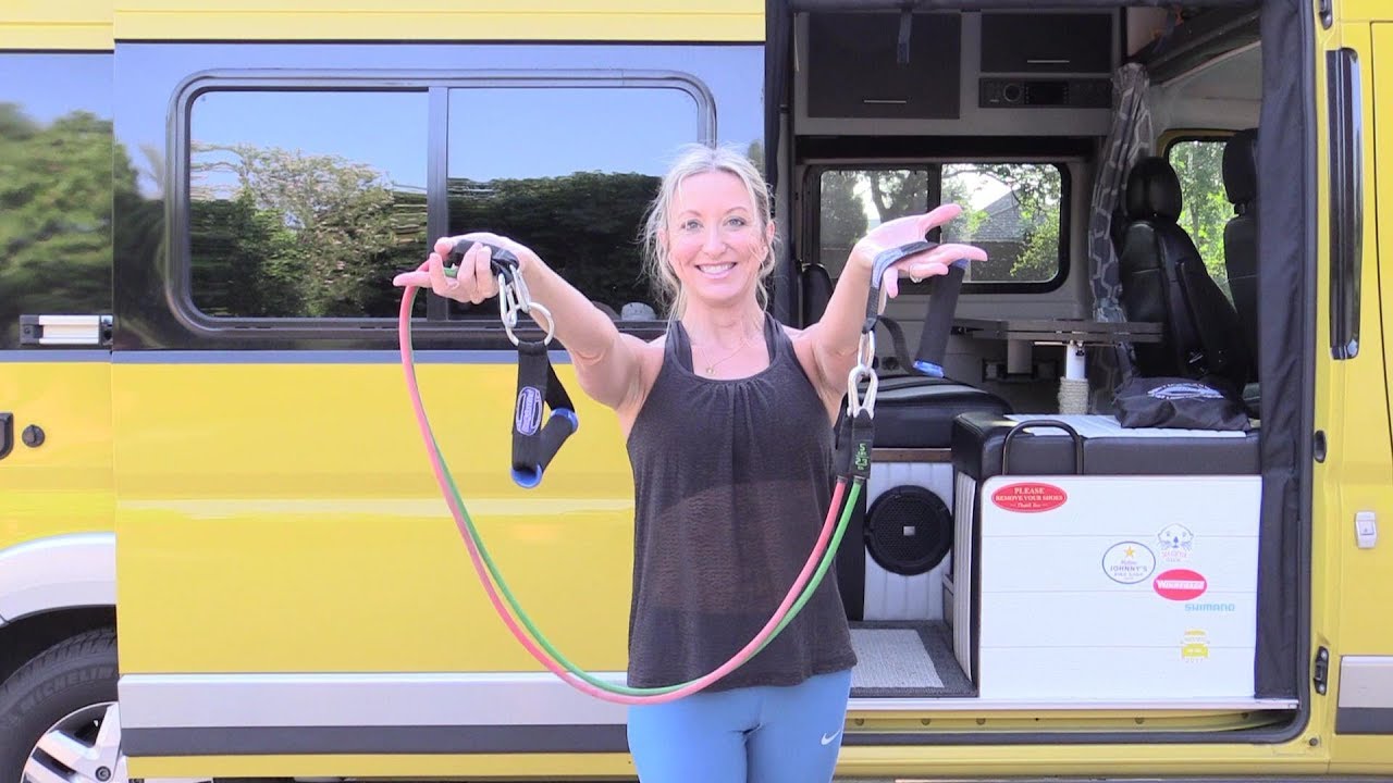Trainer Stef’s Resistance Bands Around the RV Workout: Get Fit On the Road!