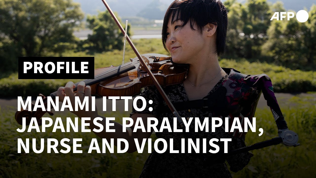 Paralympian, nurse, musician: Manami Ito, Japan's show-stealing violinist | AFP