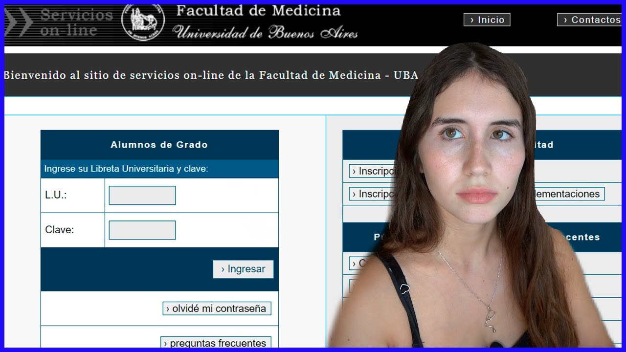 Inscripción a materias MEDICINA UBA