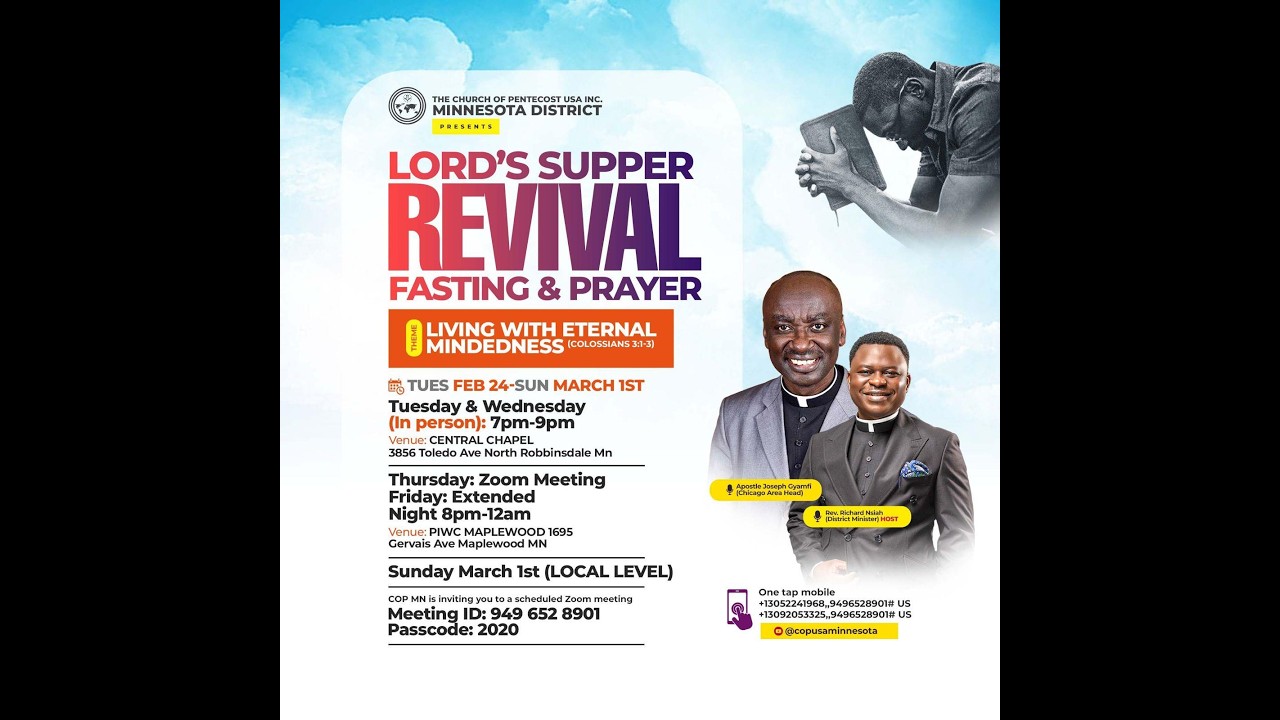 LIVING WITH ETERNAL MINDEDNESS | FRIDAY HALF NIGHT SERVICE | 02/27/2026